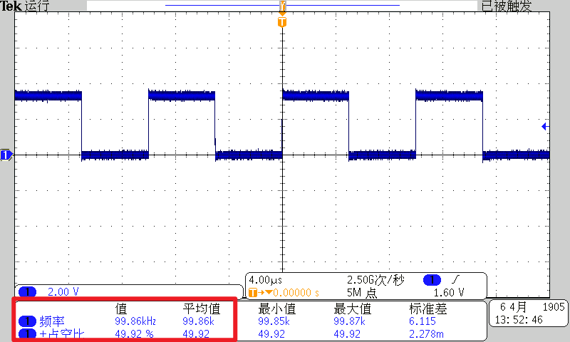 F103输出波形